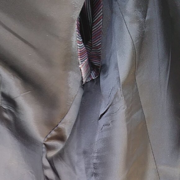 Sean John Blazer Suit Jacket Gray 42R - 2 Button Closure - Picture 7 of 16